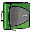 Case-it Large Capacity Green Zipper Binder (D-145)