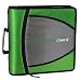 Case-it Large Capacity Green Zipper Binder (D-145)