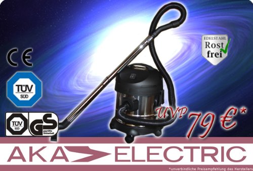 AKA ELECTRIC Industriesauger Staubsauger Naßsauger Nasssauger Trockensauger Waschsauger Neu 25 Liter Sonderpreis!!!!