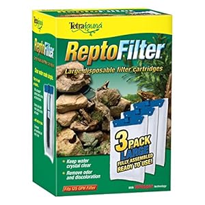 Tetra 26049 ReptoFilter Filter Cartridges, Large, 3-Pack