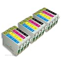 12 Compatible Ink Cartridges for Epson Stylus B, BX, S & SX printers