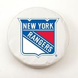 New York Rangers NHL White Spare Tire Cover