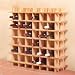 Weinregal Modul 2, 36-Flaschen, natur - Ma�e: H 76 x B 76 x T22cm