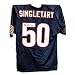 Mike Singletary Autographed Blue Custom Style Jersey w/HOF 89 inscription