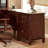 IMAGE OF Legends Furniture ZG-A6007.RAU Alpine Lodge Desk-Return Return - Rustic Auburn