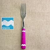 Sabre Wave Turquoise Dessert Spoon - 7 1/2 in./WAVE8QT