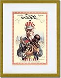 Gold Framed/Matted Print 17x23, Judge Magazine: Now That I've Got it, What Am I Going to Do with It?