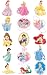 Disney Princess Temperary Tattoos - Set of 15 Larger Tats