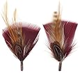 Zucker Feather Products Turkey-Guinea-Biot Hat Trim