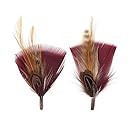 Zucker Feather Products Turkey-Guinea-Biot Hat Trim