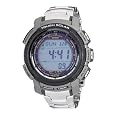 Casio Men`s PAW2000T-7CR Pathfinder Digital Multi-Function Titanium Bracelet Watch