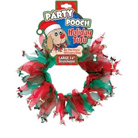Party Pooch Fashion CHRISTMAS Pet TuTu! 4 sizes available! For Dog or Cat!