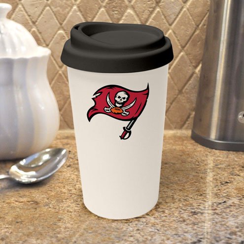 NFL Tampa Bay Buccaneers Logo Travel Mug