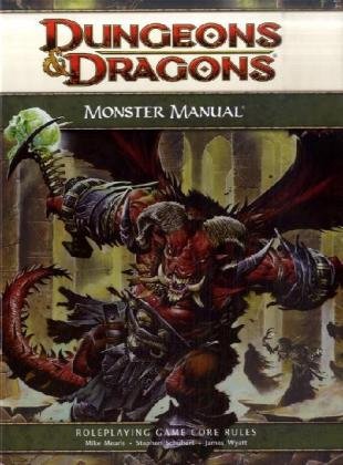 Monster Manual: A 4th Edition Core Rulebook (D&d Core Rulebook) (Dungeons & Dragons)