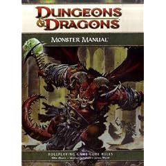 Dungeons & Dragons Monster Manual: Roleplaying Game Core Rules, 4th Edition