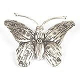 Karen hill tribe 999 silver butterfly pendant necklace by 81stgeneration