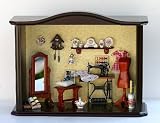 Review Reutter Porcelain  / Reutter Porcelain Miniature Sewing Room Shadowox