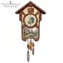 Thomas Kinkade Timeless Memories Cuckoo Clock