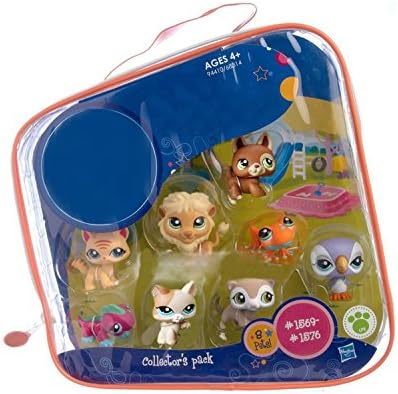 8 PCS Littlest Pet Shop Collection Cute Cat Dog Animal Figures LPS Child Toys