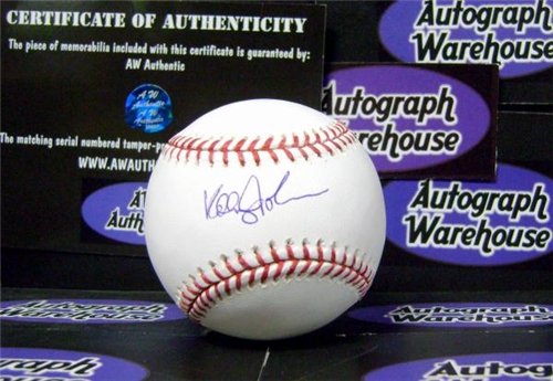 Kelly Johnson Autographed/Hand Signed MLB Baseball