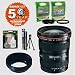 Canon EF 17-40mm f/4L USM AF Zoom Super Wide Angle Lens & 6 Year Warranty & Filters & Accessory Kit