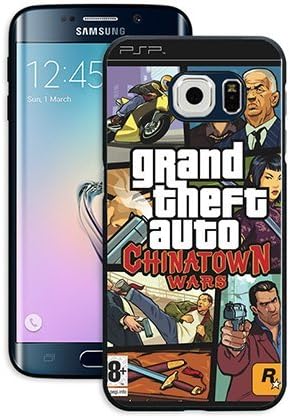 Grand Theft Auto Phone Cases for Samsung Galaxy S6 Edge, Cute Game Quotes Slim Shock-absorbing Solid Back Galaxy S6 Edge Case