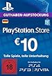PlayStation Store Guthaben-Aufstockung 10 EUR [PS4, PS3, PS Vita PSN Code - deutsches Konto]