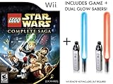 Lego Star Wars: The Complete Saga + Dual Glow Sabers for Nintendo Wii