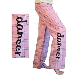 Plaid Flannel Pant Pink/Black