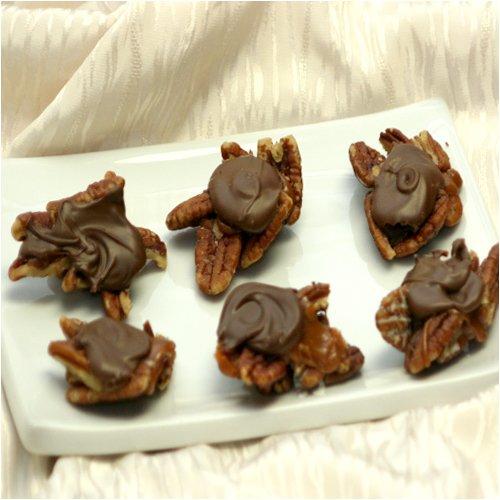 Milk Chocolate Pecan Galores 1 Lb. by Chocolate Chocolate Chocolate Company
