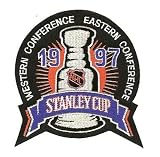 1997 NHL Stanley Cup Patch - Detroit Red Wings over Philadelphia Flyers