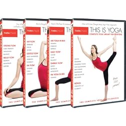 Tara Stiles This is Yoga : 4 DVD Set : Complete Yoga Encyclopedia: Daily Yoga + Beginners Yoga + AM/PM Yoga + Complete Yoga Library for Everyone
