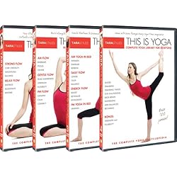 Tara Stiles This is Yoga : 4 DVD Set : Complete Yoga Encyclopedia: Daily Yoga + Beginners Yoga + AM/PM Yoga + Complete Yoga Library for Everyone