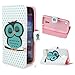 Coromose Sleeping Owl Flip Leather Cover Case for Samsung Galaxy Note 3 N9000