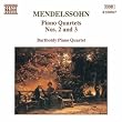 Mendelssohn : Quatuors avec piano n� 2 et n� 3