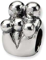 .925 Sterling Silver Family of 5 Bead