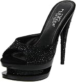 Pleaser Womens Fascinate-601DM/BS/M Platform Sandal Sandal