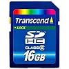 Transcend 16 GB Class 6 SDHC Flash Memory Card TS16GSDHC6E [Amazon Frustration-Free Packaging]