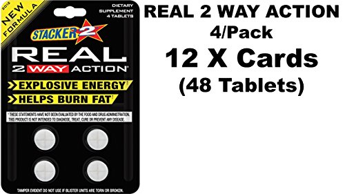Real 2 Way Action 24 x 2cts Blister Packs 48 Tablets Total