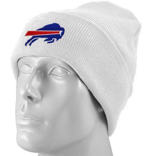 NFL Men's End Zone Cuffed Knit Hat - K010Z (Buffalo Bills, One Size Fits All)