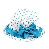 （サクララ）Sakulala ベビー 赤ちゃん 日焼け 日よけ 帽子 キャップ 子ども 幼児 女の子 日差し UV コットン 綿 つば 付き お出かけ 紫外線 防止 リボン