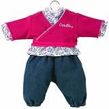 Corolle - Accessoire Poupon - Les Classiques - Habillage Bébés 42 cm - Jean et Cache Coeur