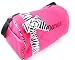 Kids Dance Duffle Bag Hot Pink and Black, Gym Bag, Travel and Sleep-over Bag. Ballet