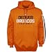 Reebok Denver Broncos Orange Strongside Hoody Sweatshirt