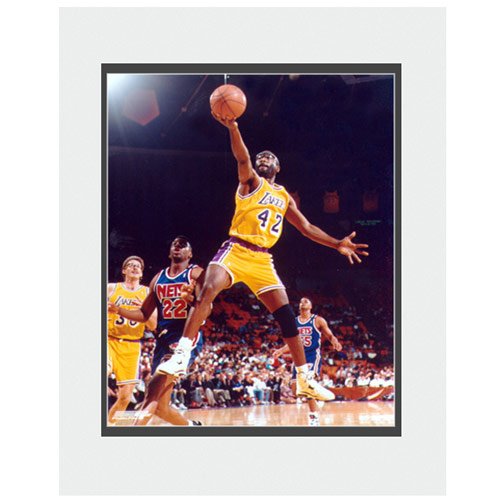 Photo File Los Angeles Lakers James Worthy Matted Photo