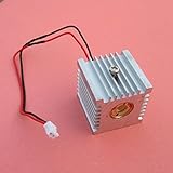 フォーカス 532nm 30mW グリーン レーザー ドット モジュール 1.85V DCw/ヒートシンク + 長い稼働時間