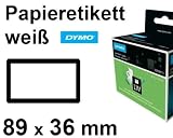 Produkt-Bild: Dymo Etiketten wei&szlig; 89 x 36 mm, f&uuml;r DYMO LabelWriter 400, 2x 260 St&uuml;ck, 89x36,