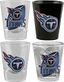 Tennessee Titans 3D Logo Shot Glass Set