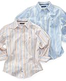 Nautica Boys Shirt, Multi Stripe Woven