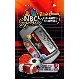 iToys Inc NBC Sports Trivia Handheld Game